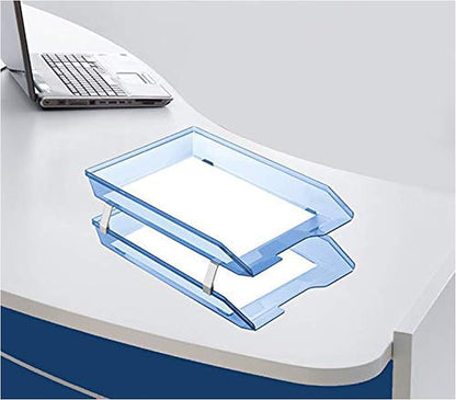 Acrimet Facility 2 Tier Letter Tray, Front Load, Letter Size/A4, Desktop File - Image 3