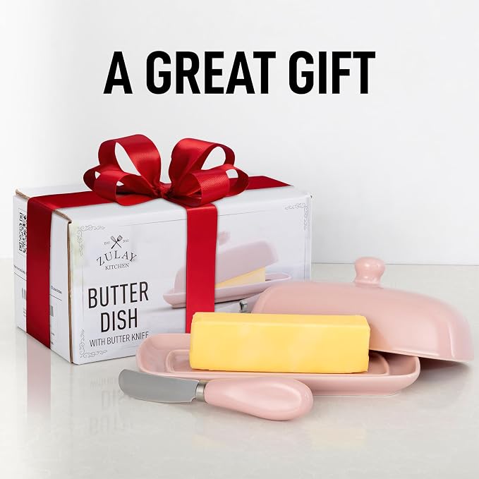 Zulay Butter Dish With Lid For Countertop - Image 5