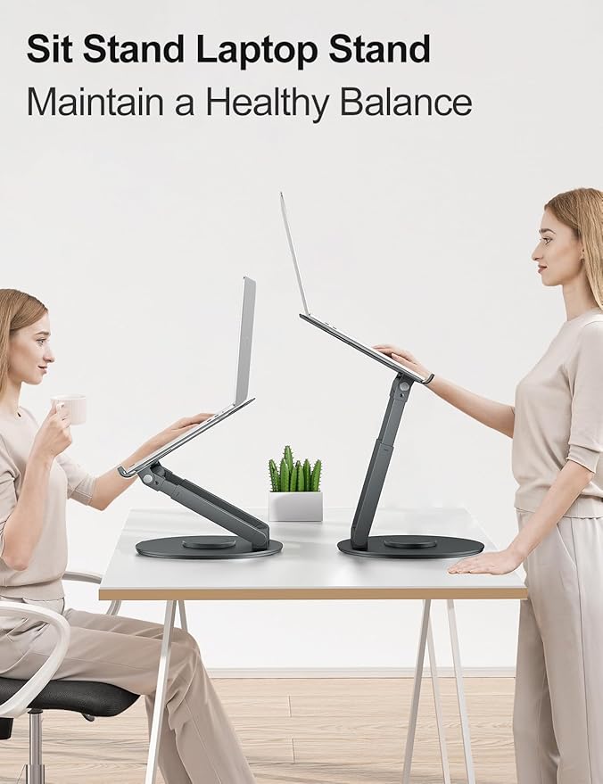 tounee Telescopic Laptop Stand for Desk - Image 3