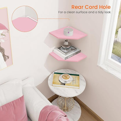 Corner Floating Shelves, Corner Wall Shelf - Image 6