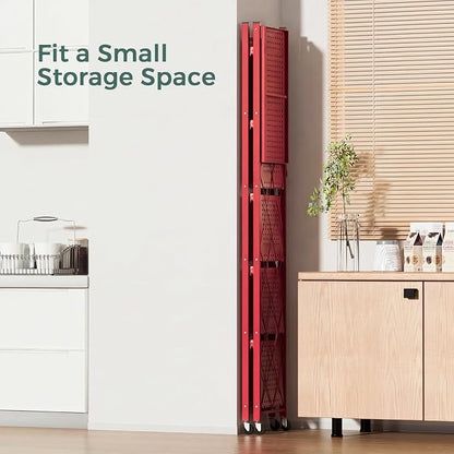 DEANIC 6-Shelf Folding Bookcase - Image 4