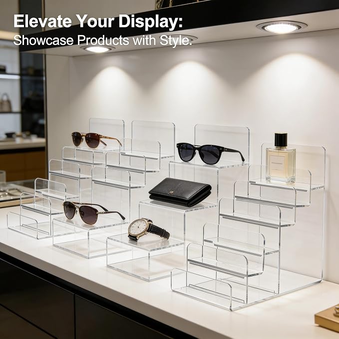 Cabilock 6-Tier Clear Acrylic Display Stand - Image 3