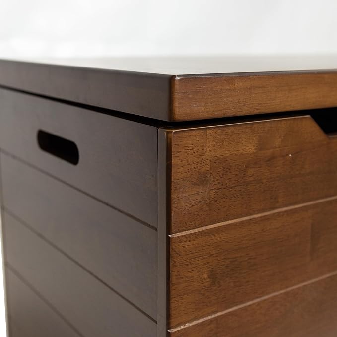 eHemco Heavy-duty Wooden Storage Trunk, 35.5x18.63x19.5“ | 2 Safety Hinges - Image 7