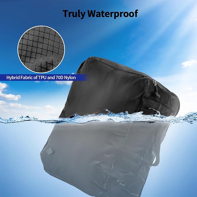 Keaber Travel Vacuum Bag with Pump, Reusable Airless Vacuum Bag - Image 4