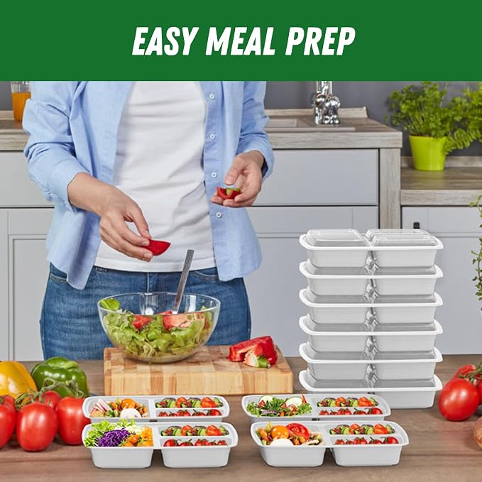 50 Pack 32 oz Meal Prep Containers Reusable - Image 6