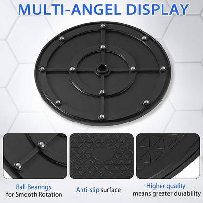 QDiShi 10 Inch Heavy Duty Lazy Susan Turntable Swivel Base, Lazy Susan - Image 5