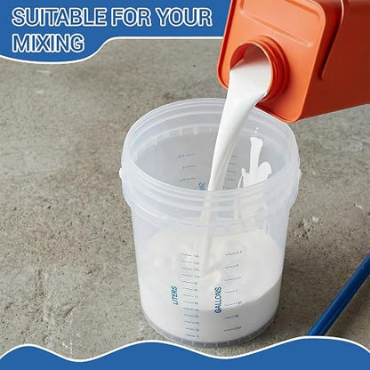 Lounsweer 5 Gallon 2 Pack Clear Bucket - Image 4