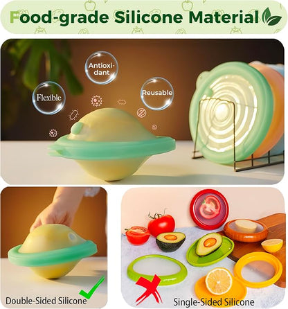 Silicone Reusable Vacuum-Seal Storage Containers - Image 4