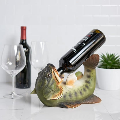 True Boozy Bass Polyresin Wine Bottle Holder - Image 5