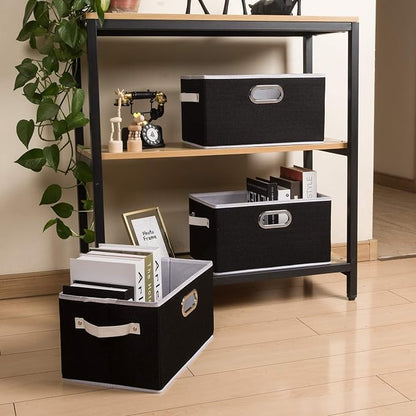 PRANDOM Large Collapsible Storage Bins - Image 3