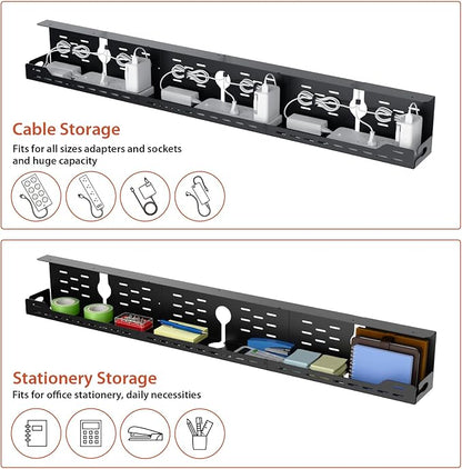 Univivi Under Desk Cable Management Tray - Image 4