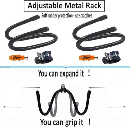 Pmsanzay 2 Pack Vacuum Cleaner Hose Holder Vacuum Head Holder Hanger Wall Mount - Image 2