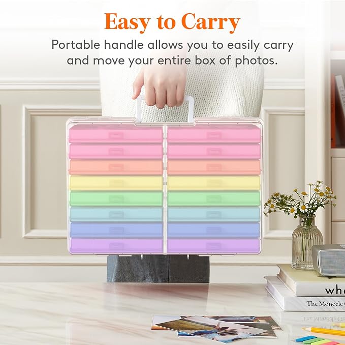Lifewit 16 Pcs Photo Storage Box - Image 8