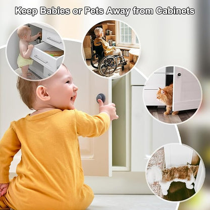 Magnetic Door Catch, Drawer Magnets to Stay Closed, Jiayi 30 LB 2 Pack Cabinet - Image 7