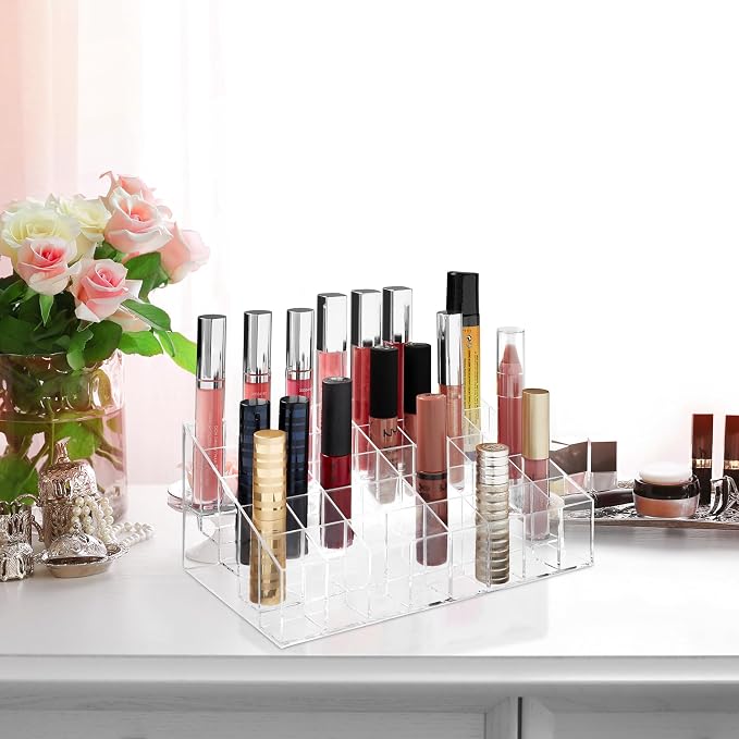 Casafield 40 Slot Acrylic Lipstick & Makeup Organizer - Image 5
