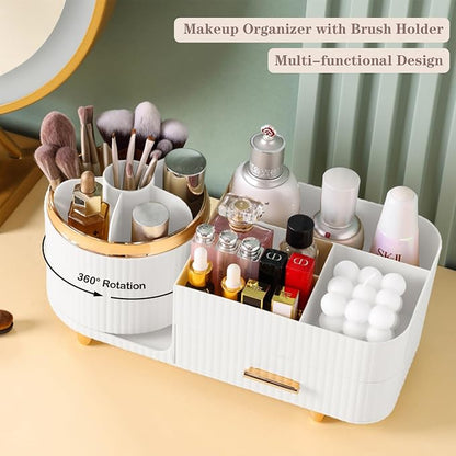 Rotating Makeup Organizer for Vanity - Image 3