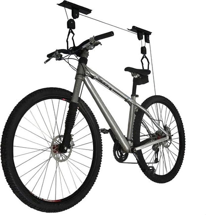 Bike Hanger - Overhead Hoist Pulley System - Secure Garage Ceiling Storage by - Image 7
