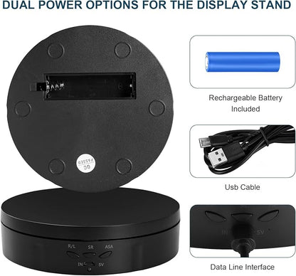 22 lbs Motorized Rotating Display Stand - Image 2