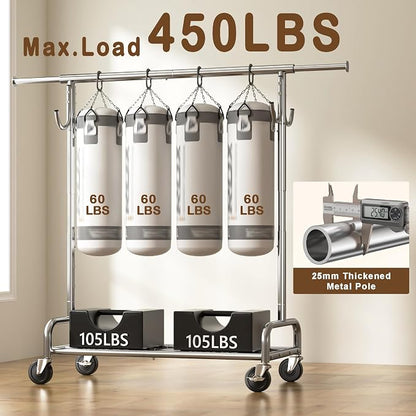 GRANNY SAYS Heavy Duty Clothes Rack 75" Wide Clothing Rack - Image 2