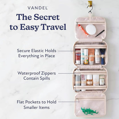 VANDEL Waterproof Hanging Toiletry Bag - Image 2