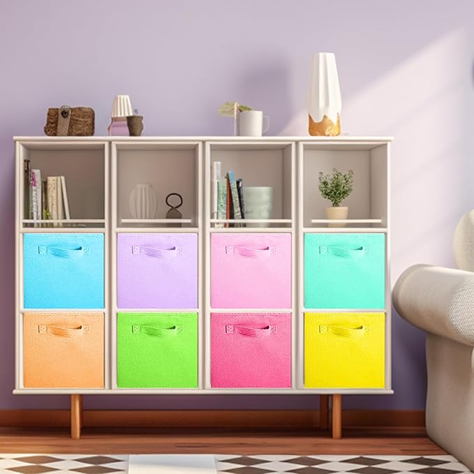 ShellKingdom Storage Bins, Foldable Fabric Storage Cubes And Cloth Storage - Image 2