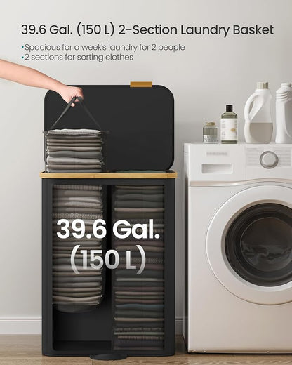 SONGMICS Laundry Hamper, Laundry Sorter - Image 6