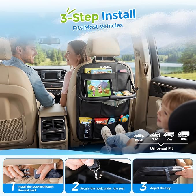 Tsumbay Car Backseat Organizer - Image 6