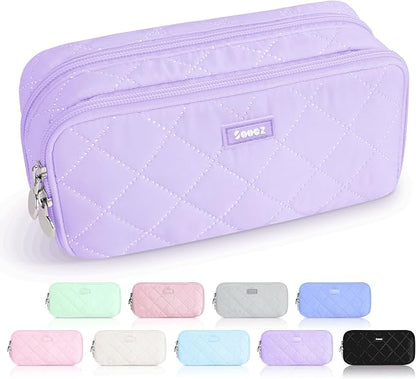 Sooez Large Pencil Case Pouch, Extra Big Pencil Bag by Sooez