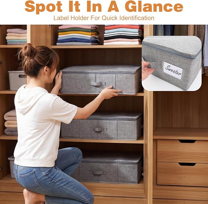 2-Pack Under Bed Storage Containers - Image 6