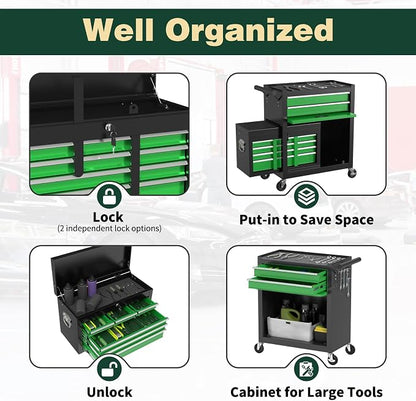 8-Drawer Heavy Duty Tool Chest - Image 6