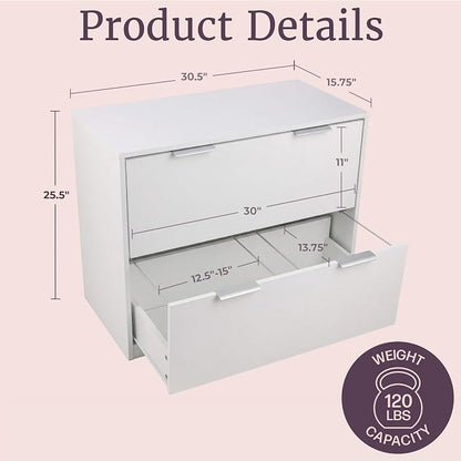 2 Drawer File Cabinet - Image 2
