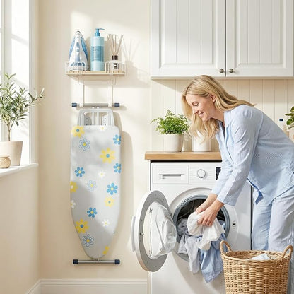 TJ.MOREE Ironing Board Hanger Metal Wall Mount Iron and Ironing Board Holder - Image 2