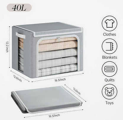Yecaye Clothes Storage Bins - Image 7