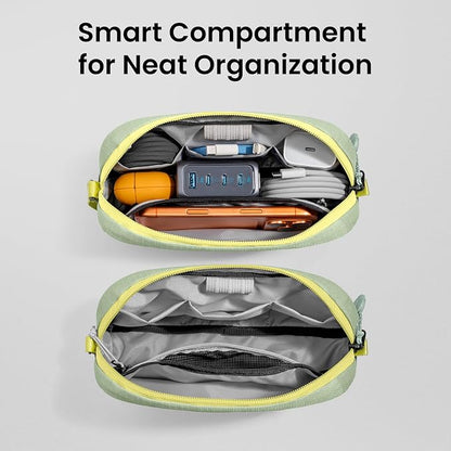 tomtoc Electronics Organizer Travel Case Performance, Cable Tech Pouch | Water - Image 4