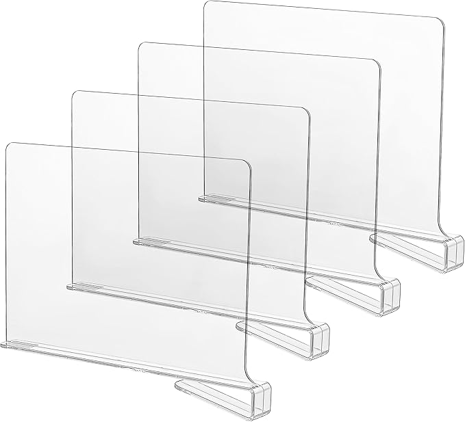 CY craft Acrylic Shelf Dividers by CYcraft