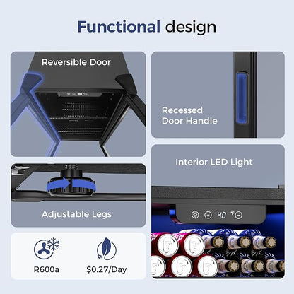 Beverage Refrigerator Cooler - Image 7