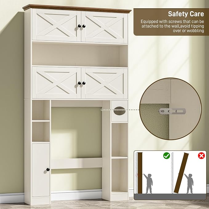 Over The Toilet Storage Cabinet - Image 8