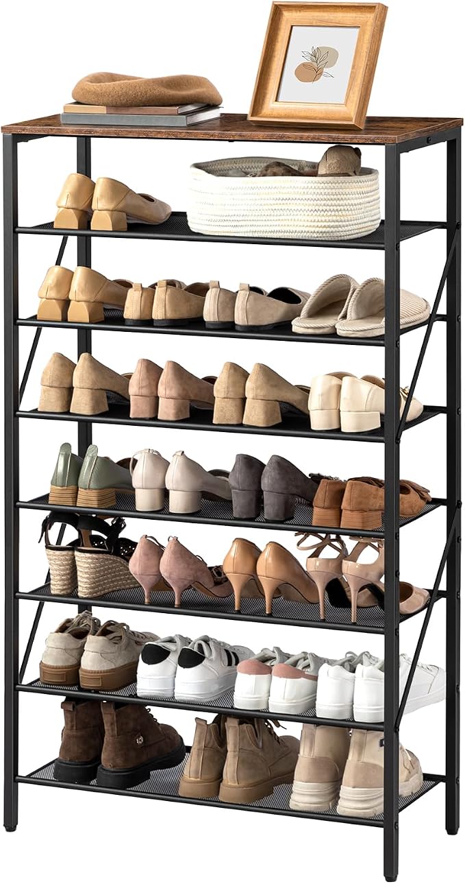 MAHANCRIS 8 Tier Shoe Rack Organizer - Image 8