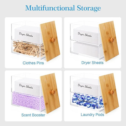 JYPS 1+1 Acrylic Dryer Sheet Holder - Image 7
