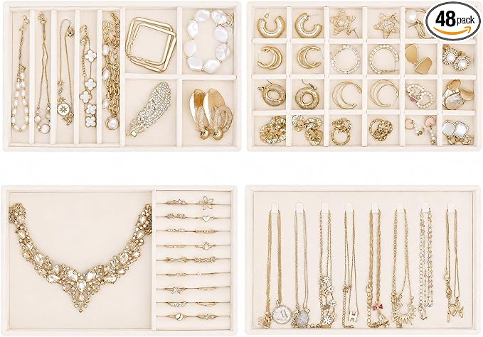ProCase Stackable Jewelry Organizer Trays by ProCase