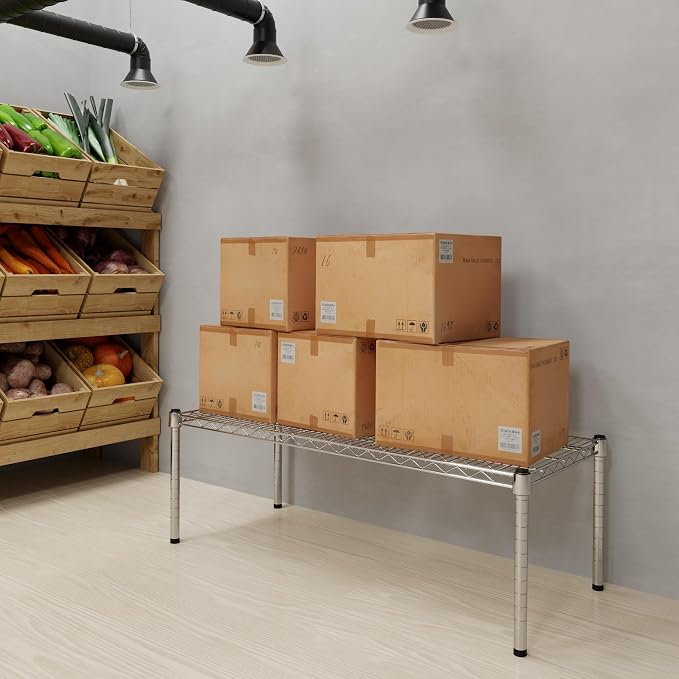 18" Deep x 42" Wide x 14" Height Wire Shelving Kit | 1-Tier | NSF Commercial - Image 8