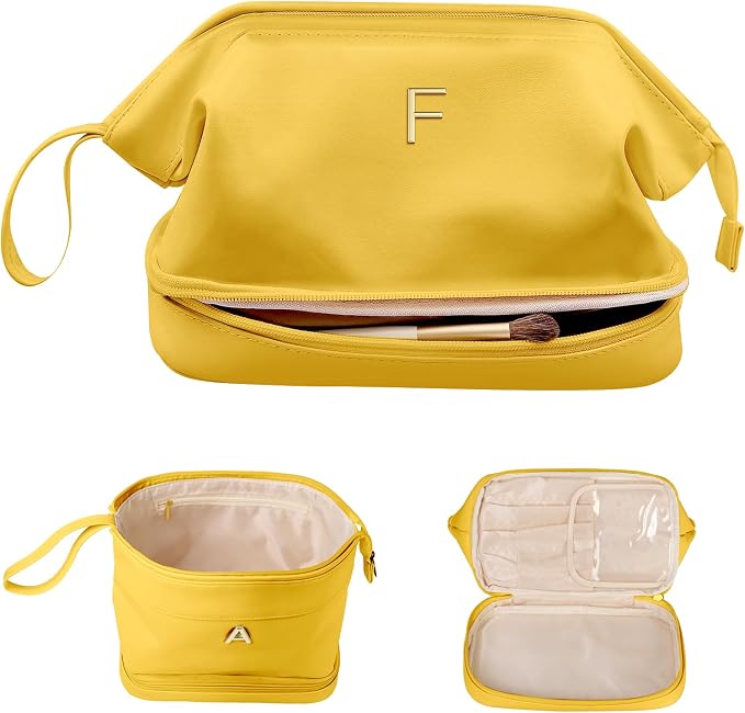 Monogrammed Gifts, Initial Makeup Bag, Travel Gifts, Personalized Bags by Vogewood