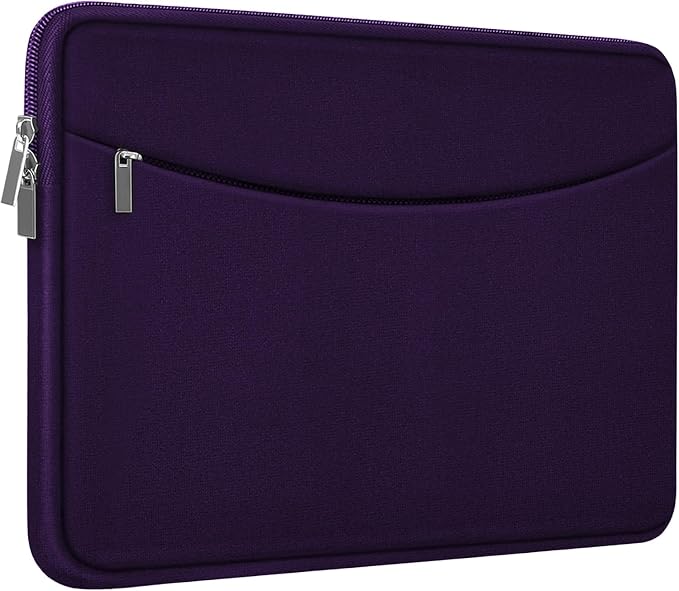 Laptop Sleeve Case 15.6 inch, Shockproof Protective Laptop Cover Carrying by ampoock