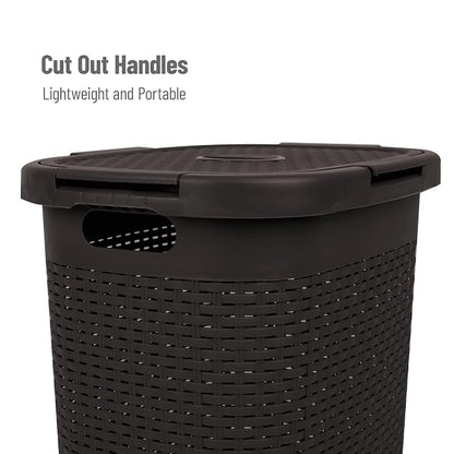 Mind Reader Slim Laundry Hamper - Image 4