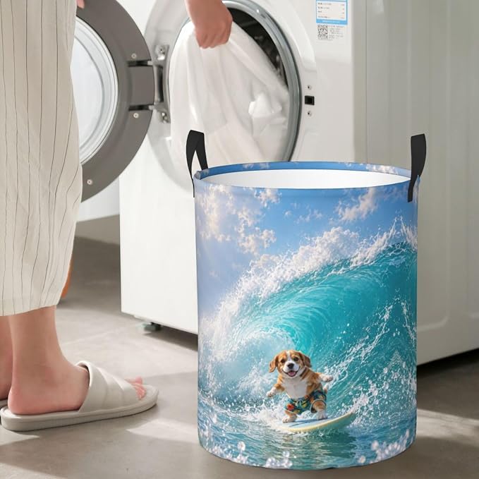Laundry Basket Dirty Clothes Hamper - Image 6