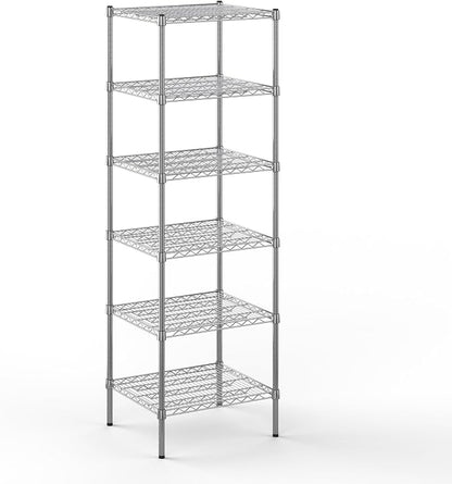 21" Deep x 24" Wide x 74" Height Wire Shelving Kit | 6-Tier | NSF Commercial by Regal+Altair