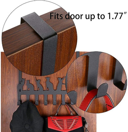 Wintek Over the Door Hook Hanger, Heavy Duty Organizer Rack - Image 5