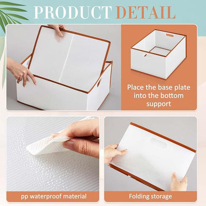 Chunful 4 Pcs Freezer Organizer Bins, Collapsible Deep Chest Freezer Organizer - Image 3