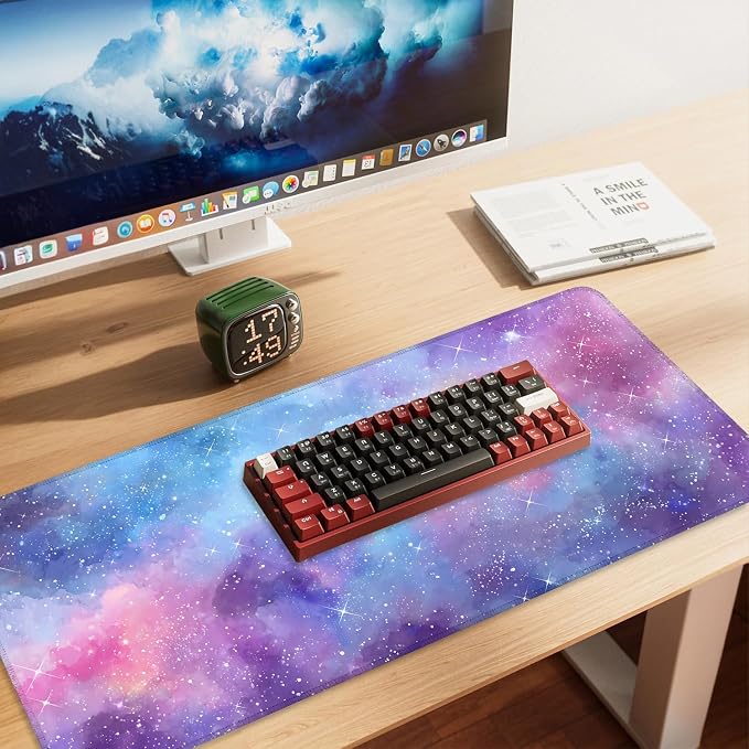 Galaxy Mouse Pad Large, Extended Gaming Desk Mat – 335.43 x 15.75 in – - Image 2