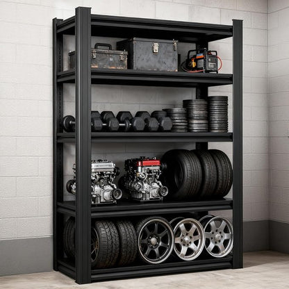 Heavy Duty Storage Shelves Unit, Adjustable Metal Garage Shelving, 3500LBS by Unknown
